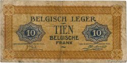 10 Francs BELGIUM  1946 P.M4a VG