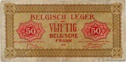 50 Francs BELGIQUE  1946 P.M6a pr.TB