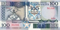 100 Shilin SOMALIE  1987 P.35b