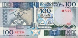 100 Shilin SOMALIA  1989 P.35d ST