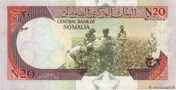 20N Shilin SOMALIA  1991 P.R1 ST