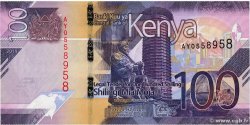 100 Shillings KENYA  2019 P.53 NEUF