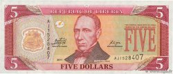 5 Dollars LIBERIA  2011 P.26f FDC