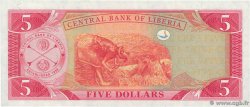 5 Dollars LIBERIA  2011 P.26f NEUF