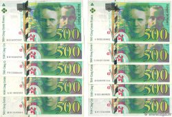 500 Francs PIERRE ET MARIE CURIE Lot FRANCE  1994 F.76.01 TB