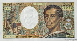 200 Francs MONTESQUIEU FRANCIA  1992 F.70.12c EBC