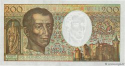 200 Francs MONTESQUIEU FRANCE  1992 F.70.12c SUP