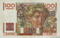 100 Francs JEUNE PAYSAN FRANKREICH  1947 F.28.14