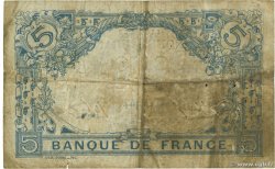 5 Francs BLEU FRANCE  1913 F.02.17 pr.TB