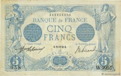 5 Francs BLEU FRANCIA  1916 F.02.35 q.BB