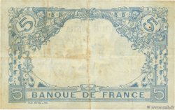5 Francs BLEU FRANKREICH  1916 F.02.35 fSS