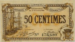 50 Centimes FRANCE régionalisme et divers Granville 1916 JP.060.07 TTB+