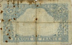 5 Francs BLEU FRANKREICH  1913 F.02.20 SGE