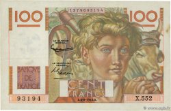 100 Francs JEUNE PAYSAN FRANCE  1953 F.28.38