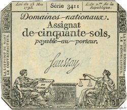 50 Sols FRANCE  1793 Ass.42c