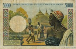 5000 Francs FRENCH WEST AFRICA (1895-1958)  1976 P.104Ai F+