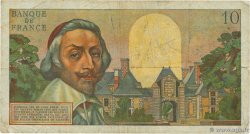 10 Nouveaux Francs RICHELIEU FRANCE  1959 F.57.01 TB