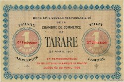 1 Franc FRANCE régionalisme et divers Tarare 1917 JP.119.25 SUP