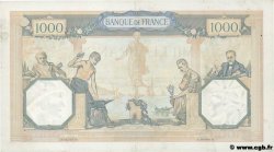 1000 Francs CÉRÈS ET MERCURE type modifié FRANKREICH  1939 F.38.34 SS