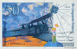 50 Francs SAINT-EXUPÉRY FRANCE  1993 F.72.02 UNC-