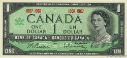 1 Dollar Commémoratif CANADA  1967 P.084a
