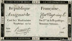 125 Livres FRANCIA  1793 Ass.44a