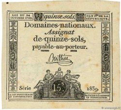 15 Sols FRANCIA  1792 Ass.35a