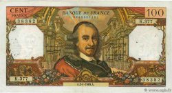100 Francs CORNEILLE FRANCIA  1969 F.65.25
