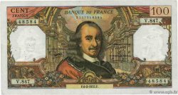 100 Francs CORNEILLE Numéro radar FRANCIA  1975 F.65.48