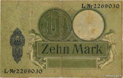 10 Mark ALEMANIA  1906 P.009b RC