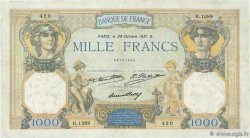 1000 Francs CÉRÈS ET MERCURE FRANCIA  1931 F.37.06