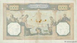 1000 Francs CÉRÈS ET MERCURE type modifié FRANCIA  1939 F.38.37 MBC