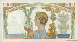 5000 Francs VICTOIRE Impression à plat FRANKREICH  1941 F.46.30 fVZ