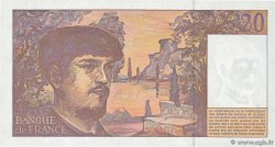 20 Francs DEBUSSY Modifié FRANKREICH  1997 F.66ter.02 fST+