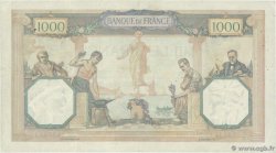 1000 Francs CÉRÈS ET MERCURE FRANCE  1931 F.37.06 F+