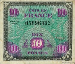 10 Francs DRAPEAU FRANCE  1944 VF.18.01