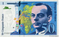 50 Francs SAINT-EXUPÉRY modifié FRANCE  1997 F.73.04