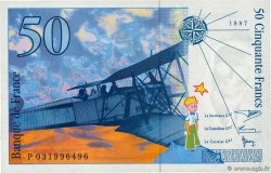 50 Francs SAINT-EXUPÉRY modifié FRANCE  1997 F.73.04 UNC