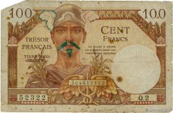 100 Francs TRÉSOR FRANÇAIS FRANCE  1947 VF.32.02 pr.B