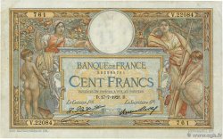 100 Francs LUC OLIVIER MERSON grands cartouches FRANCE  1928 F.24.07 TB+