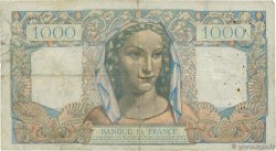 1000 Francs MINERVE ET HERCULE FRANCE  1945 F.41.07 TB