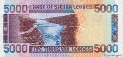 5000 Leones SIERRA LEONA  2002 P.27a FDC