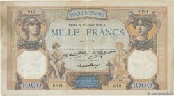 1000 Francs CÉRÈS ET MERCURE FRANCE  1930 F.37.05 F+