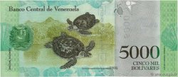 5000 Bolivares VENEZUELA  2017 P.097b NEUF