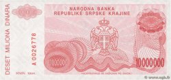 10000000 Dinara CROACIA  1994 P.R34a FDC