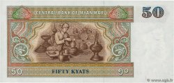 50 Kyats MYANMAR  1997 P.73a UNC