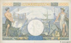 1000 Francs COMMERCE ET INDUSTRIE FRANCIA  1940 F.39.03 MBC
