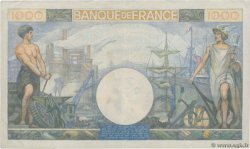 1000 Francs COMMERCE ET INDUSTRIE FRANCE  1944 F.39.12 VF+