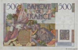 500 Francs CHATEAUBRIAND FRANCE  1952 F.34.10 pr.SUP