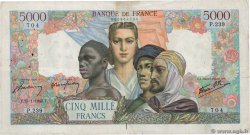 5000 Francs EMPIRE FRANÇAIS FRANCE  1945 F.47.10 pr.TB